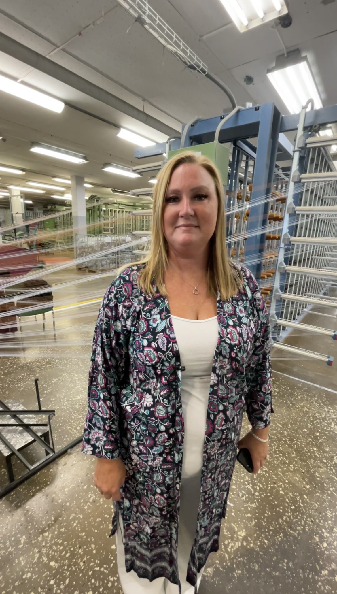 The floor where her journey started 25 years ago